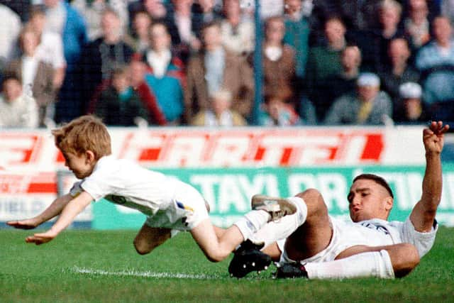 Vinnie Jones explained why he took out 5-year-old Leeds mascot before game