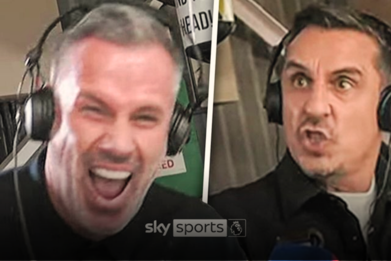 Neville Ducks Carragher’s Question After Heated ‘Comms Cam’ Clash